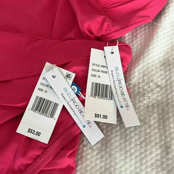 Bleu Rod Beattie Ring Me Up Molded Tankini and Sarong Hipster Bikini Bottom - Picture 10 of 11